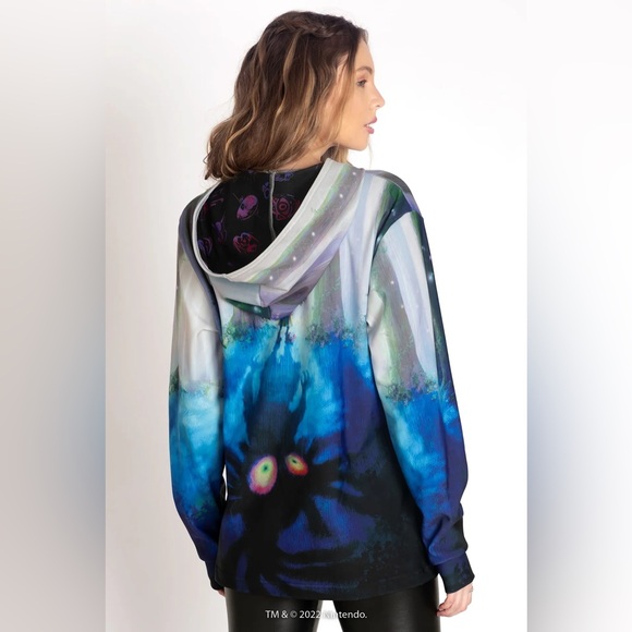 BlackMilk x Legend of Zelda Majora’s Mask Skull Kid Hoodie Sweater - Picture 3 of 6